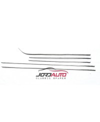 Juego molduras laterales y capo de aluminio SEAT 600