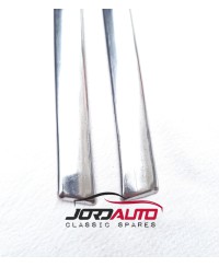 Moldura talonera exterior SEAT 600 Acero inox