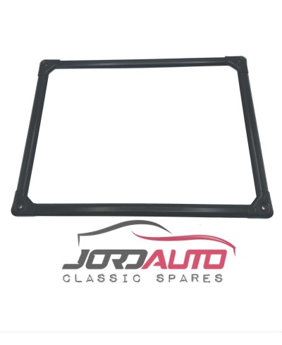 Marco matricula trasera lacado en negro SEAT